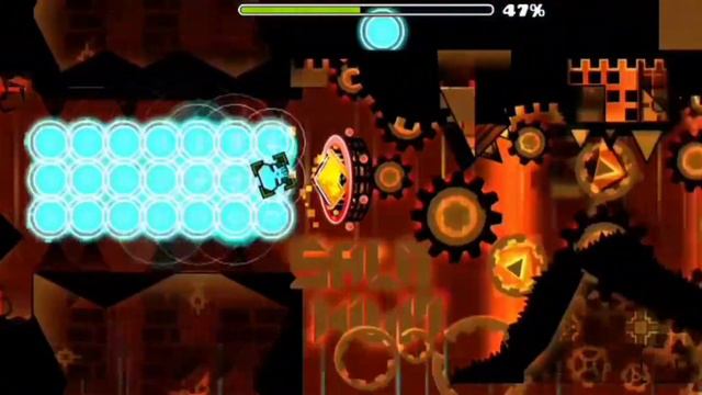 Самый сложный уровень в Geometry Dash | tartarus | геометри даш топ 1 демон | GD 1.9 | Дольфи смотреть онлайн