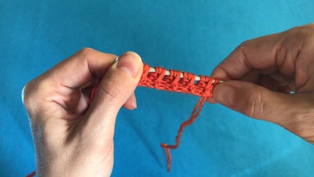 Простой узор спицами смотреть онлайн