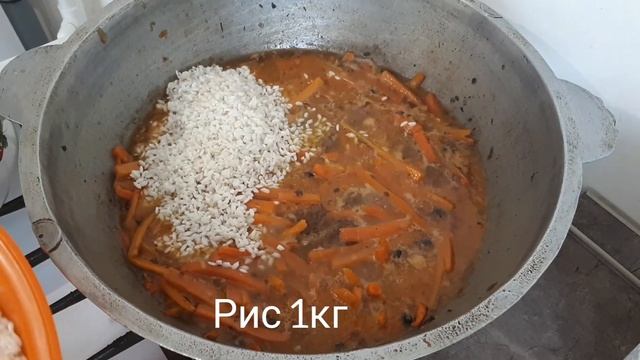 Оочень вкусный и расыпчатый ПЛОВ(Таджикский ПЛОВ)
Very tasty pilaf(Osh)