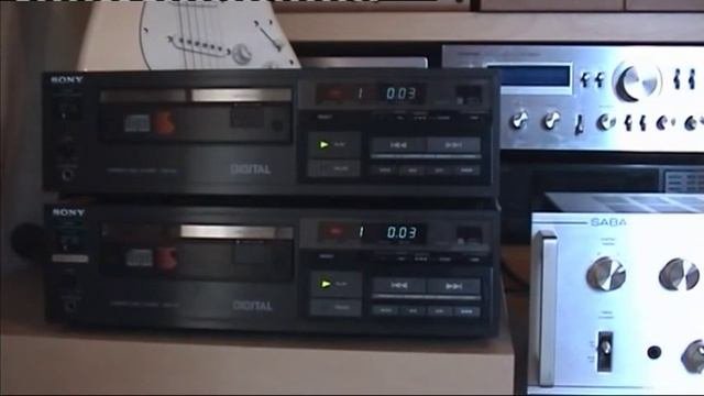 Sony CDP-101  And Saba VS-2160