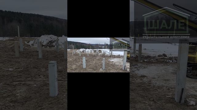 Монтаж фундамента в пос. Светлое Ленинградской области