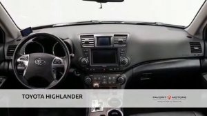 TOYOTA HIGHLANDER с пробегом 2011