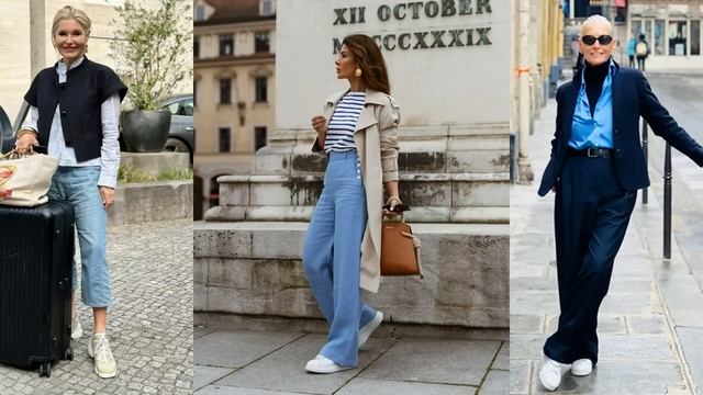 САМЫЕ МОДНЫЕ ОБРАЗЫ НА РАННЮЮ ОСЕНЬ ❤️ИДЕЛЬНЫЙ АУТФИТ ДЛЯ ЖЕНЩИН 50 ЛЕТ❤️ смотреть онлайн