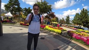 Сокчо Южная Корея Море Вид на город с высоты рыбный рынок . ENG SAB