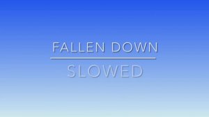 CG5 & VGR - Fallen Down ( Lyrics )  + Fallen Down ( Slowed )