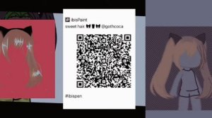 Код на кисть в Ibis Paint Xシ︎волосы