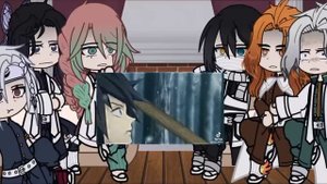 Hashira react to Giyuu angst|DEMONSLAYER|Kny|Part 1/2
