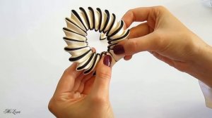 Брошь "Злато Скифов", МК / DIY Brooch "Or des Scythes" / Брошь канзаши
