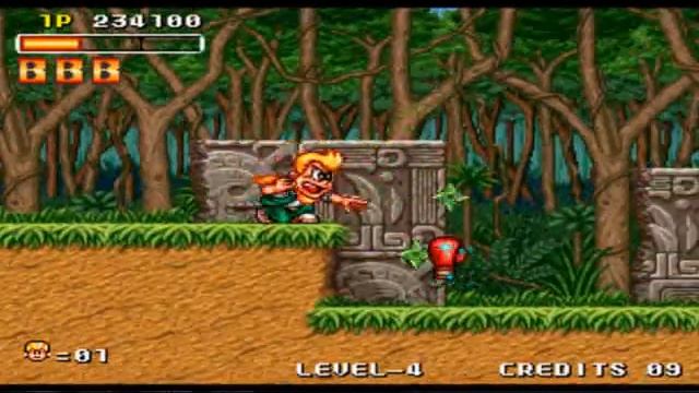 spin master arcade game (longplay) all stages playthrough