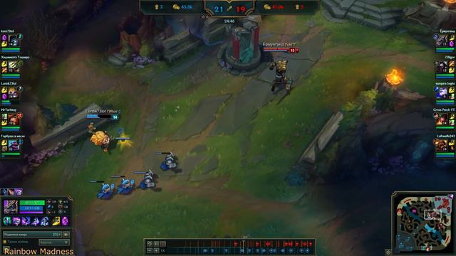 Безысходность в League of Legends. И такое бывает. With you Cross-Patch. смотреть онлайн