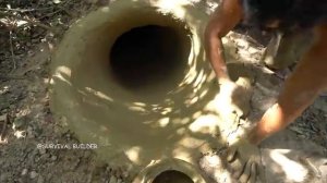 Secret Underground House And Temple Water Slide Swimming Pool Underground