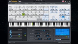 Красивая игра на Фортепиано.