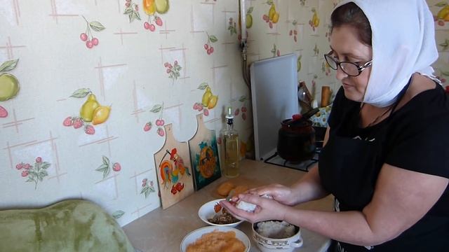 Постные котлеты с начинкой/Монастырская кухня