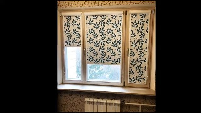 Рулонные шторы на пластиковые окна на заказ...