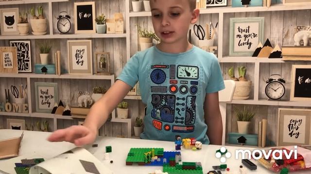 Сборка нового набора Lego Minecraft смотреть онлайн