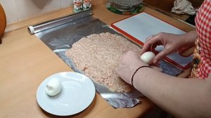 #29 Мясной рулет с вареными яйцами #мяснойрулет