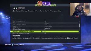 LE MIE IMPOSTAZIONI CONTROLLER DI FIFA 22