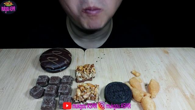 #104_Sweet Dessert & Chicken Leg Neck 먹방 ASMR 달콤한디저트+닭다리스넥 *NO TALKING EATING SOUNDS MUKBANG смотреть онлайн