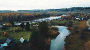 Село Перемское р. Косьва Пермского Края DJI Mini 2