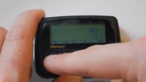 Пейджеры | Назад в 90-е | Пейджер Mercury | Раритетные гаджеты