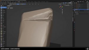 3.8. Скульптинг молота, Forge AAA Weapons in Blender