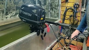 Обзор и запуск лодочного мотора Tohatsu MFS 6 CS-S 2019 года