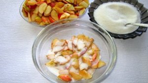 Варенье из яблок дольками