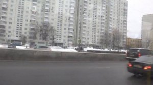 Москва, автобус 118, участок м. Улица Академика Янгеля - Ботанический сад