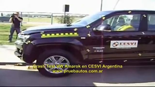 Краш тест Фольксваген Амарок. Amarok-club.ru. Crash-test Volkswagen Amarok смотреть онлайн