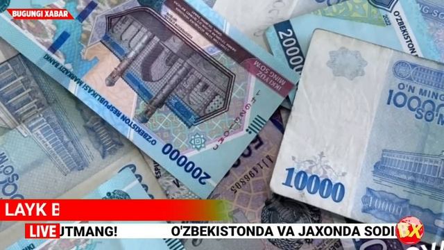 ШОШИЛИНЧ! УЗБЕКИСТОНДА БОЛА ПУЛИ ОЛАДИГАНЛАРА ХУШ ХАБАР...