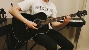Burzum - Dunkelheit (acoustic guitar cover)