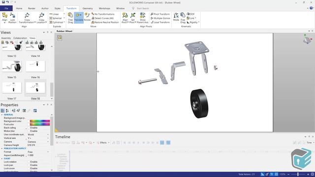 SOLIDWORKS Composer - Creating Animation