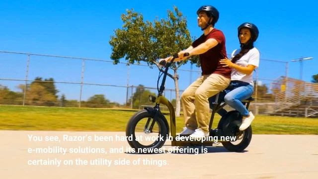 Razor Introduces The EcoSmart Cargo Electric Scooter For Grown-Ups смотреть онлайн