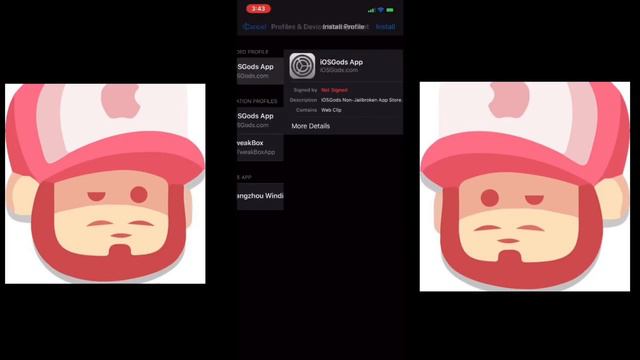 How to Install IOSGODS App Profile on iPhone?(step by step) смотреть онлайн