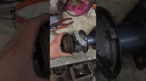 Стыковка насоса НШ и электромагнитная муфта кондиционера. Часть 2