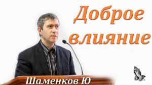 "Доброе влияние" Шаменков Юрий