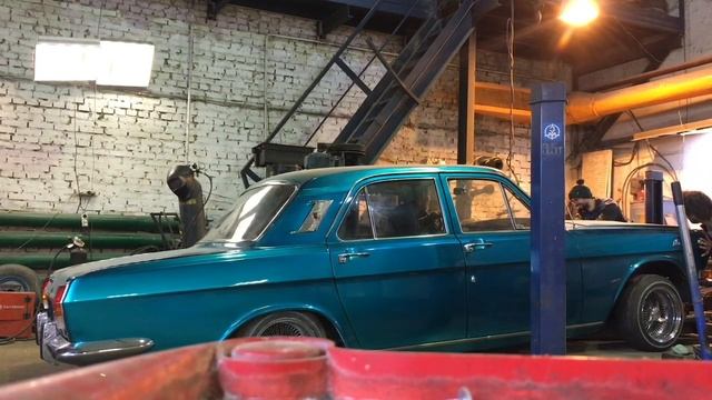 После сборки, на испытания пневматики. смотреть онлайн