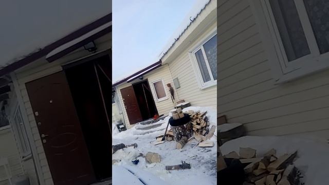 Мастер класс! Лучшее изобретение на дачу! Рубка дров! смотреть онлайн