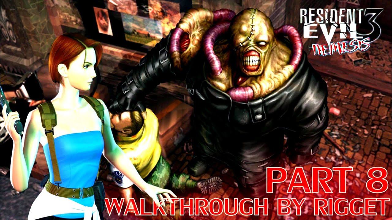 Resident Evil 3 Nemesis Прохождение Часть 8 "Побег из города"