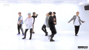 BTS "DNA" Dance Practice Mirrored