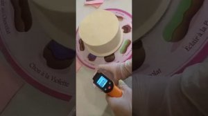 Покрытие торта велюром.