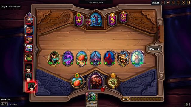 Demon-Undead Taunt Menageries with Brann - Hearthstone Battlegrounds