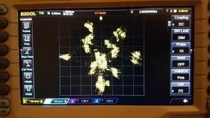 Rigol DS1054z DS1104z full screen XY mode mushrooms