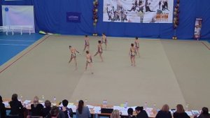 18 Всероссийские соревнования Надежды России по эстетической гимнастике Небеса Краснодарский край