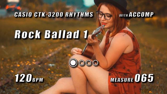 Rock Ballad 1 - RHYTHMS with ACCOMP смотреть онлайн