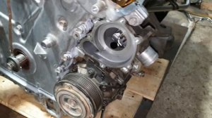 Замена помпы volvo xc90 v8 b8444s metelli