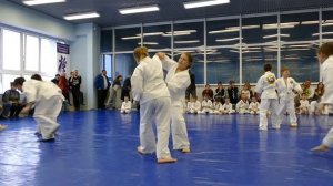 Реальное Айкидо, демонстрация техник на желтый пояс! Освоение 5 кю.