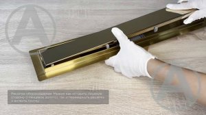 Желоб водоотводящий для душа Tim BAD485002GP