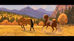 Спирит знакомится с Грозой  Спирит  Душа прерий (2002 год)