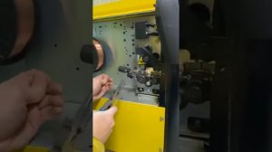 ESAB C340 PRO полуавтомат века  Настройка аппарата + сварка , функции